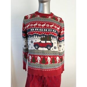 Ford BRONCO ugly Christmas Sweater